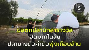 ฮิตกันหนักมาก!! บ่อตกปลานักล่ารางวัล “เหมาเป่าถัง” ปลาบางตัวราคาสูง 800,000บาท แลกค่าเข้าสูงถึง 15,000 บาท