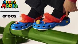 Nintendo จับมือ Crocs ผลิตรองเท้าแตะ "มาริโอ้"