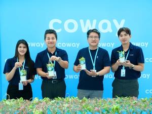 Coway เดินหน้าลด GHG 50% ภายในปี 2576 มอบต้นไม้ 330 ต้น เพิ่มพื้นที่สีเขียว วันสิ่งแวดล้อมโลก