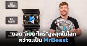 MrBeast สร้างประวัติศาสตร์ 500 ล้านซับ เปิดเส้นทางจากเด็กป่วยสู่ยูทูบเบอร์อันดับ 1