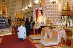 กรมสมเด็จพระเทพเสด็จฯ ไปในการบำเพ็ญพระราชกุศล (พิธีกงเต๊ก) ถวายพระบรมศพพระพันปีหลวง