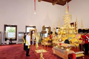 ในหลวง-พระราชินีทรงบำเพ็ญพระราชกุศลสัตตมวาร (7 วัน) พระราชทานพระศพ “เจ้าฟ้าพัชรกิติยาภา”
