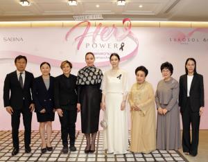 ซาบีดา ไทยเศรษฐ์ ร่วมงาน Voice for Her Power พลังแห่งความหวัง เพื่อก้าวผ่านมะเร็งเต้านม