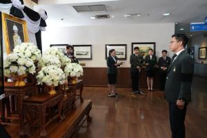 สถาบันพระปกเกล้าจัดพิธีแสดงความอาลัยแด่สมเด็จพระเจ้าลูกเธอ เจ้าฟ้าพัชรกิติยาภาฯ