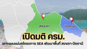 การจัดทำการประเมินสิ่งแวดล้อมระดับยุทธศาสตร์ (Strategic Environmental Assessment : SEA) สำหรับแผนแม่บทการพัฒนาเชิงพื้นที่ของจังหวัดสงขลาและปัตตานี