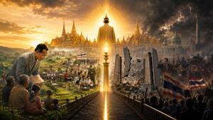 ประชาธิปไตยกับราชาธิปไตย : ความย้อนแย้งในการเมืองไทย