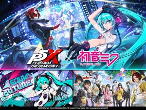 "Persona5: The Phantom X" ฉลอง 1 ปี เปิดตัวคอลแลบ Hatsune Miku