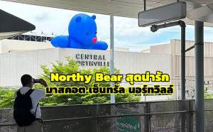“Northy Bear” หมีสีน้ำเงินสุดน่ารัก มาสคอตประจำ “เซ็นทรัล นอร์ทวิลล์”