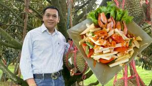 ไม่ต้องรออีกต่อไป ทุเรียน GI เขาใหญ่ มาแล้ว   บ้านทุเรียนเขาใหญ่ ปีนี้ จัดเมนู “ส้มตำทุเรียน” มาเสิร์ฟลูกค้าครั้งแรก