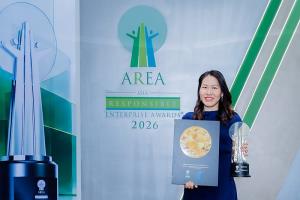 ไทยประกันชีวิต คว้ารางวัลด้านความยั่งยืนระดับภูมิภาค  Asia Responsible Enterprise Awards (AREA) 2026