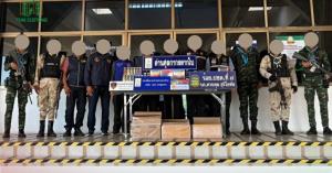 ด่านศุลกากรตากใบตรวจยึดบุหรี่ไฟฟ้า 339 ชิ้น มูลค่ากว่า 60,000 บาท
