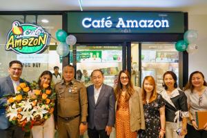 The Empire มีจุดเช็กอินใหม่ “พล.ต.ต.อำนาจ  ไตรพจน์ ”ร่วมแสดงความยินดีเปิด Caf&amp;#233; Amazon