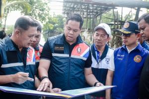 “สรรเพชญ” ลุยเปิดทางปลายน้ำหาดใหญ่ สั่งเร่งขุดลอกทะเลสาปสงขลา ปากคลอง ร.1–ร.3–อู่ตะเภา
