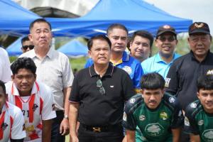 นายก อบจ.สงขลาเป็นประธานเปิดการแข่งขันฟุตบอล 7 คน “เบซาร์คัพ ครั้งที่ 5”