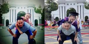 ภาพย้อนรำลึกโมเมนต์ 17 ปีที่แล้วของสองพ่อลูกกลายเป็นไวรัล! หลังลูกสาวช่วยสานฝันให้เป็นจริง ด้วยการคว้าใบปริญญาตรี-โท จากม.ชิงหัว
