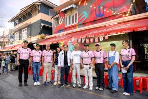 PMCU x ททท. ร่วมกับ ASIAN WALL และ HYPE SPRAY เพิ่มเสน่ห์ "บรรทัดทองสตรีทฟู้ด" ด้วย Street Art
