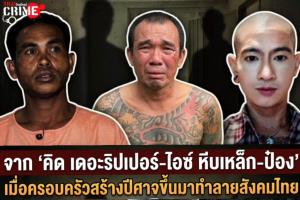จาก 'คิด เดอะริปเปอร์-ไอซ์ หีบเหล็ก-ป๋อง 5 ศพ' เมื่อครอบครัวสร้างปีศาจขึ้นมาทำลายสังคมไทย