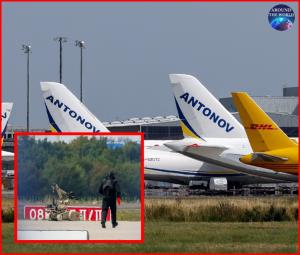 สงครามไฮบริด! “รัสเซีย” เล่นแรงส่งโดรนติดระเบิดเตรียมโจมตีเครื่องคาร์โก Antonov ขนกระสุนทหารยูเครนจอดใน “สนามบินไลป์ซิก”