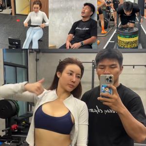 ซ้อมน้อยแต่พร้อมสู้ “ปตท.” ยอดนักมวยไทย ควงแฟนสาวเข้ายิม ก่อนลุยท้าความอึดศึกฟิตเนสระดับโลก HYROX