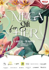 เมกาบางนา ชวนเลือกของขวัญในงาน “MEGA GIFT FOR HER”