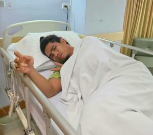 "สุริยันต์เล็ก" ปลอดภัย  สมอง-กระดูกไร้รอยแตกหัก  หลังถูกรถตู้พุ่งชนตอนออกวิ่ง