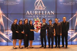 อาณาจักรธุรกิจหมื่นล้าน “AURELIAN GROUP” เปิดตัวยิ่งใหญ่ แต่งตั้ง “ชัชชลัยย์” ประธานกรรมการบริหาร ดึง “แรมโบ้อีสาน”นั่งที่ปรึกษาฯ