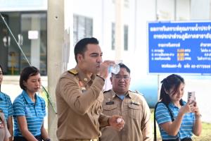 มท.3 ลงพื้นที่ธัญบุรี ติดตามแผนบริหารจัดการน้ำ กปภ. เร่งเสริมระบบรองรับความต้องการใช้น้ำ เพิ่มโอกาสเข้าถึงน้ำประปา