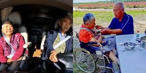 ไม่ขอนอนรอความตายในรพ.! ชายจีน วัย 69 ขับรถพาภรรยาป่วยอัมพาต เที่ยวทั่วประเทศตามสัญญา