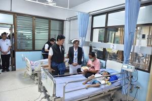 รมว.สาธารณสุข  ลงพื้นที่กาญจนบุรี ขับเคลื่อน “ห่างไกลโรค NCDs” เน้นป้องกันก่อนป่วย ดึงชุมชนร่วมดูแลสุขภาพ