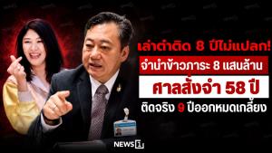 เล่าต๋าติด 8 ปีไม่แปลก! จำนำข้าวภาระ 8 แสนล้าน ศาลสั่งจำ 58 ปี ติดจริง 9 ปีออกหมดเกลี้ยง