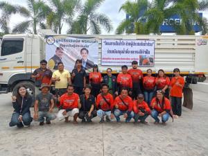 มูลนิธิธรรมนัสฯ ส่งน้ำดื่ม-สิ่งของจำเป็น ช่วยผู้ประสบภัยน้ำท่วม จ.น่าน ต่อเนื่อง