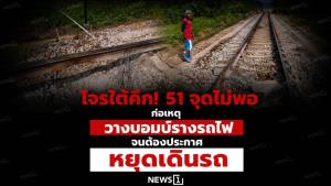โจรใต้คึก! 51 จุดไม่พอ ก่อเหตุวางบอมบ์รางรถไฟ จนต้องประกาศหยุดเดินรถ