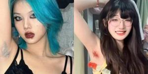 โกนทำไม? สาว Gen Z จีนฮิต "ย้อมขนรักแร้" สีสันสุดจี๊ด ปลดแอกจากค่านิยม ทวงคืนอำนาจเหนือร่างกายตนเอง