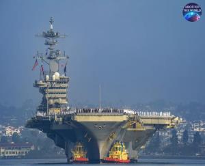 มาแล้ว! เรือบรรทุกเครื่องบินสหรัฐฯ USS Abraham Lincoln มุ่งหน้ามา “ไทย” แวะะเทียบท่าให้ ทหารอเมริกัน 5พันนาย “พักผ่อน-เติมเสบียง” พบลูกเรือตื่นเต้นส่งแชทล่วงหน้าถามหาโรงแรมดีๆ