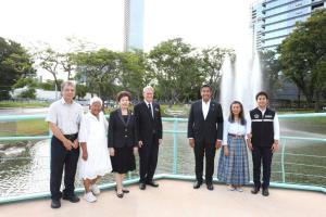 บี.กริม ส่งมอบ “Fountain of Compassion” กลางสวนลุมพินี