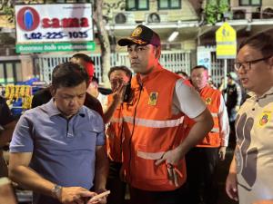 “เจเศรษฐ์”รุดลงพื้นที่ติดตามสถานการณ์เหตุเพลิงไหม้ คลองถมเซ็นเตอร์ สั่งเร่งระดมเจ้าหน้าที่ทุกหน่วยเข้าควบคุมเพลิง