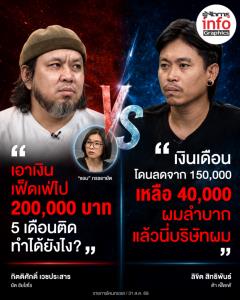 เปิดศึกถามตรง ปมเอาเงิน “เฟ็ดเฟ่” 2 แสน 5 เดือนติด