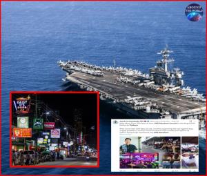 สื่อทั่วโลกรายงาน “พัทยา” คึกคักเปิดท่ารอต้อนรับ USS Abraham Lincoln ขึ้นฝั่งย้อนสัมพันธ์ไกลตั้งแต่สมัยสงครามเวียดนาม อินฟลูนาวิกโยธินอเมริกันชื่อดังในเขมรฟันธง “พัทยาเอาอยู่”