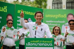 “วัฒนา” เปิดแคมเปญ “ก้าวดีเฮ็ดต่อ” ปล่อยคาราวาน 26 อำเภอ ลุยศึกนายก อบจ.ขอนแก่น ชูการเมืองสร้างสรรค์-ไร้สาดโคลน ด้าน “พงษ์ศักดิ์” เบอร์ 2 อ้างความเก๋าอดีตนายกฯ 6 สมัยท้าชิง