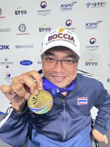 วรวุฒิ-ลดามณี 2 บอคเซียแชมป์โลก นำทีมล่าทองกีฬาเอเชียนพาราเกมส์