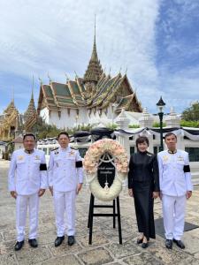 "โตโยต้า" นำคณะผู้บริหารถวายสักการะพระศพและวางพวงมาลาเบื้องหน้าพระรูป “เจ้าฟ้าพัชรกิติยาภา”