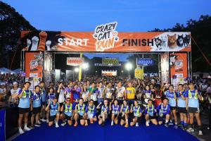 “Crazy Cat Run 2026” นักวิ่งร่วมงานคึกคัก เดิน-วิ่ง ส่งต่อโอกาสเพื่อแมวจร