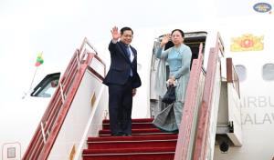 'มินอ่องหล่าย' เยือนเวียดนาม หารือ Viettel-VinFast เพิ่มความร่วมมือ