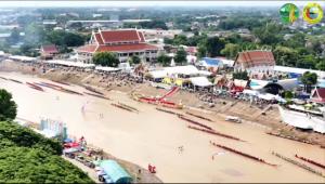 (คลิป)อึ้ง!“งานแข่งเรือยาวพิจิตร”ที่เคยยิ่งใหญ่เปลี่ยนไป ปีนี้อัฒจันทร์ริมน้ำน่านวัดท่าหลวงแทบร้าง