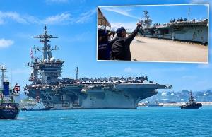 “ไปแล้ว! USS Abraham Lincoln ถอนสมอ โบกมือลาพัทยา –แหลมฉบัง ปิดฉาก 4 วันแห่งความคึกคัก”