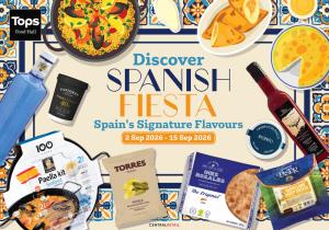 ท็อปส์เปิดโหมด Spanish Fiesta! ชวนตะลุย “Discover Spanish Fiesta – Spain’s Signature Flavours”