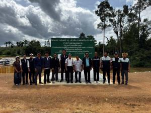 สชป. 9 ร่วมลงนามส่งมอบภารกิจโครงการฝายบ้านวังใหม่ 2 ให้แก่องค์การบริหารส่วนตำบลแก่งหางแมว