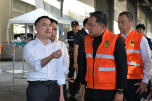 “เอกนัฏ” ระดมทีมงาน-เครื่องจักร ขุดสำรวจเพิ่มเติม 24 ชม. เร่งขยายผลทุกจุดเสี่ยงให้เร็วที่สุด