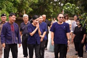 ผู้ว่าฯ นครปฐมลงเรือชมสวน ตัดส้มโอ โชว์ของดีนครชัยศรี ชู GI สร้างรายได้ชุมชน ดันเที่ยวเชิงเกษตร