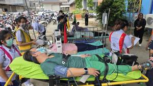 หวั่นซ้ำรอย รพ.บ้านแพ้ว! รพ.มหาราชโคราชซ้อมแผนรับมือเพลิงไหม้ ทดสอบระบบอพยพผู้ป่วย ยาและอุปกรณ์สำคัญ